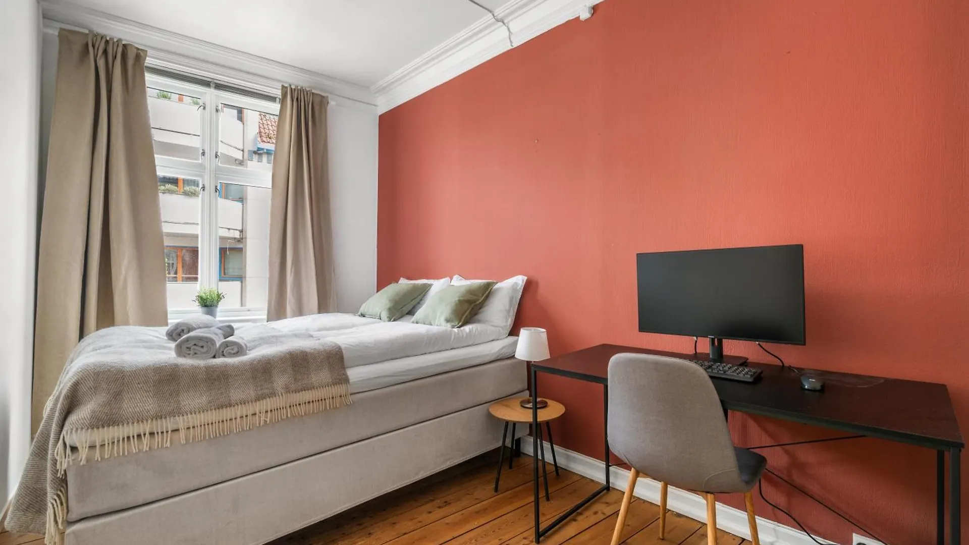 Colorful Apartment - Right Next To Grieghallen! Bergen 0*,